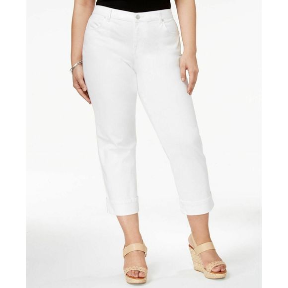 Style & Co. Denim - Style & Co Capri Jeans White 24W New